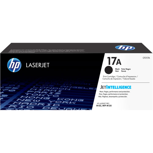 HP 17A / CF217A genuine LaserJet toner cartridge