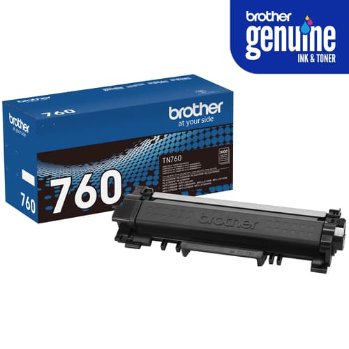 Brother TN-760 genuine toner cartridge