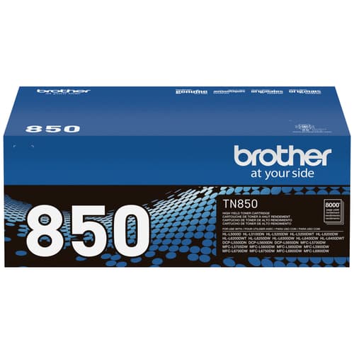Brother TN-850 genuine high-yield toner cartridge